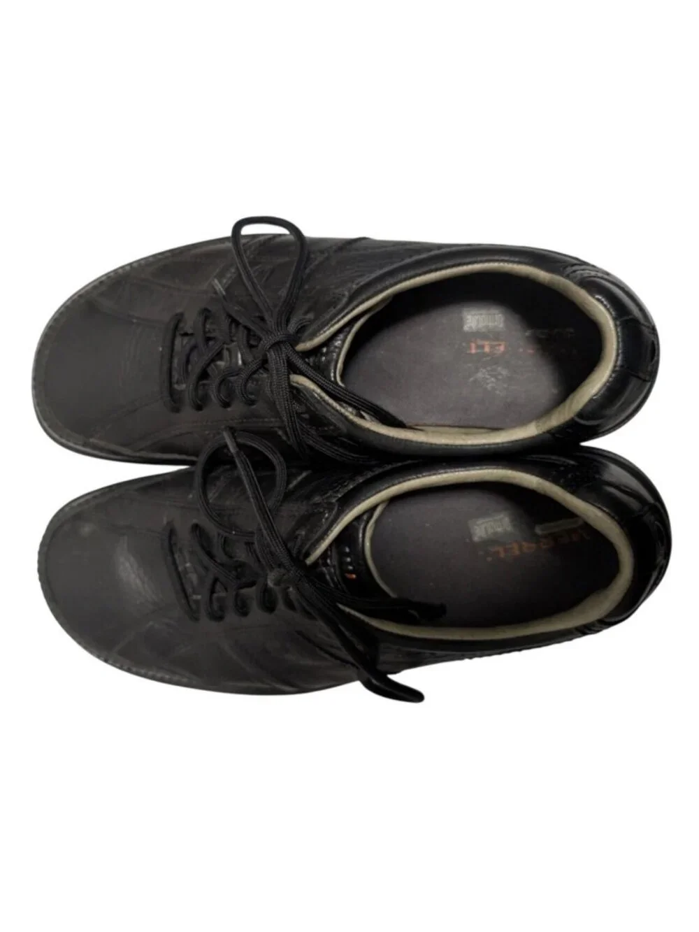 Merrell Mens 11 Black Leather Lace Up Oxford Derby Shoes Casual Walking J45021